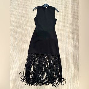 Dress Sandro, black color